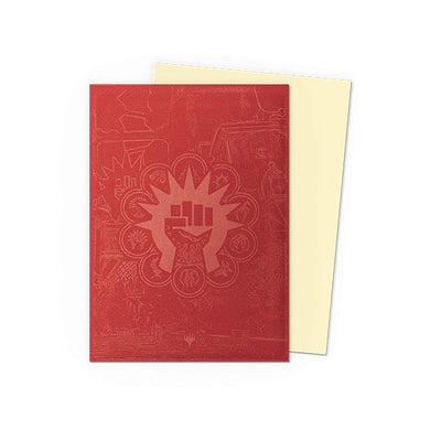 Matte Dual Guildpact Series - Boros Legion' Art x100 | Fundas y accesorios Dragon Shield para cartas TCG en PiedraBruja Chile