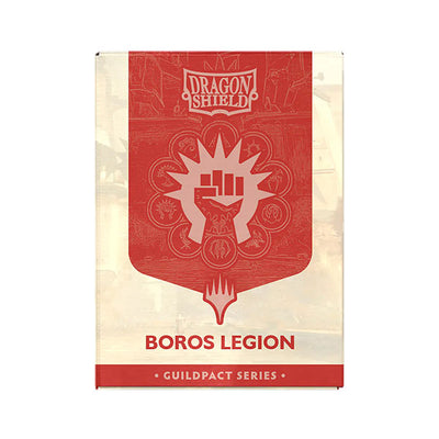 Matte Dual Guildpact Series - Boros Legion' Art x100 | Fundas y accesorios Dragon Shield para cartas TCG en PiedraBruja Chile