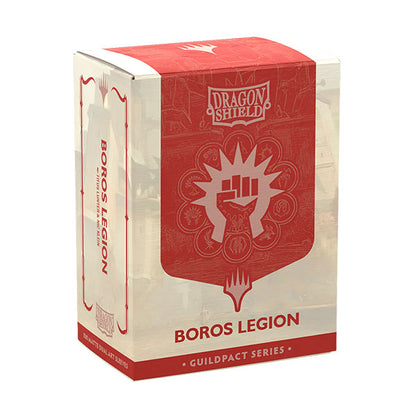 Matte Dual Guildpact Series - Boros Legion' Art x100
