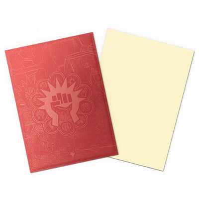 Matte Dual Guildpact Series - Boros Legion' Art x100 | Fundas y accesorios Dragon Shield para cartas TCG en PiedraBruja Chile