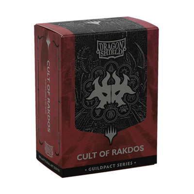 Matte Dual Guildpact Series - Cult of Rakdos' Art x100 | Fundas y accesorios Dragon Shield para cartas TCG en PiedraBruja Chile