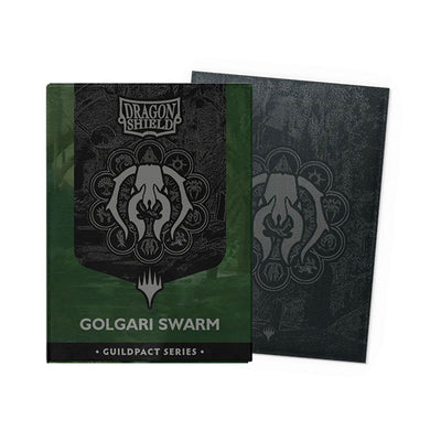 Matte Dual Guildpact Series - Golgari Swarm' Art x100 | Fundas y accesorios Dragon Shield para cartas TCG en PiedraBruja Chile