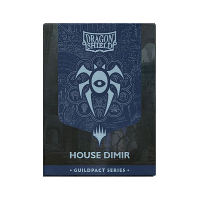 Matte Dual Guildpact Series - House Dimir' Art x100 | Fundas y accesorios Dragon Shield para cartas TCG en PiedraBruja Chile
