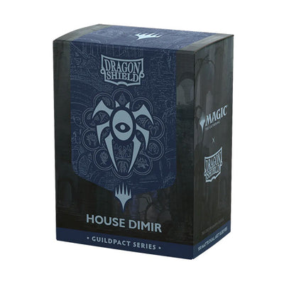 Matte Dual Guildpact Series - House Dimir' Art x100 | Fundas y accesorios Dragon Shield para cartas TCG en PiedraBruja Chile
