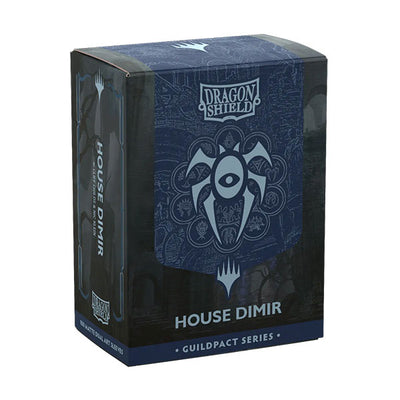 Matte Dual Guildpact Series - House Dimir' Art x100 | Fundas y accesorios Dragon Shield para cartas TCG en PiedraBruja Chile