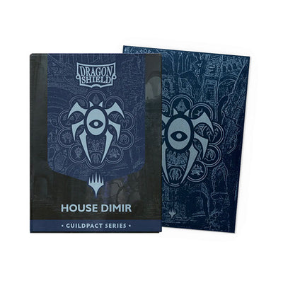 Matte Dual Guildpact Series - House Dimir' Art x100 | Fundas y accesorios Dragon Shield para cartas TCG en PiedraBruja Chile