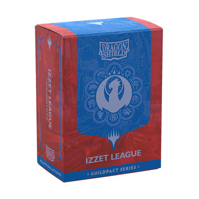 Matte Dual Guildpact Series - Izzet League' Art x100 | Fundas y accesorios Dragon Shield para cartas TCG en PiedraBruja Chile
