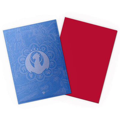 Matte Dual Guildpact Series - Izzet League' Art x100 | Fundas y accesorios Dragon Shield para cartas TCG en PiedraBruja Chile