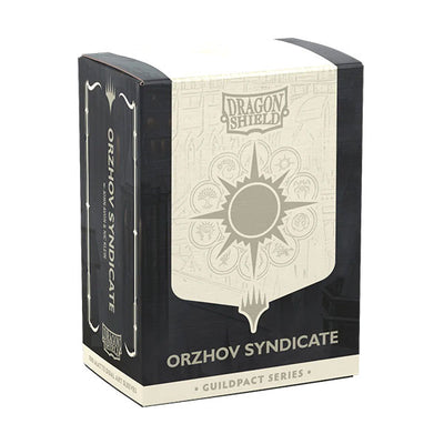 Matte Dual Guildpact Series - Orzhov Syndicate' Art x100 | Fundas y accesorios Dragon Shield para cartas TCG en PiedraBruja Chile