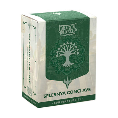 Matte Dual Guildpact Series - Selesnya Conclave' Art x100 | Fundas y accesorios Dragon Shield para cartas TCG en PiedraBruja Chile