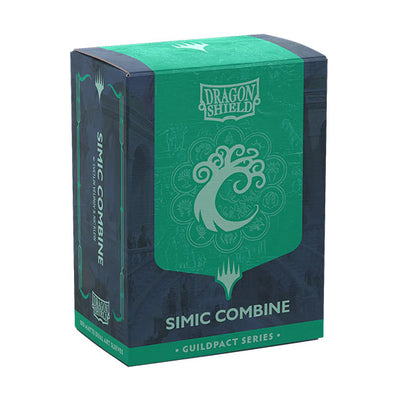 Matte Dual Guildpact Series - Simic Combine' Art x100 | Fundas y accesorios Dragon Shield para cartas TCG en PiedraBruja Chile