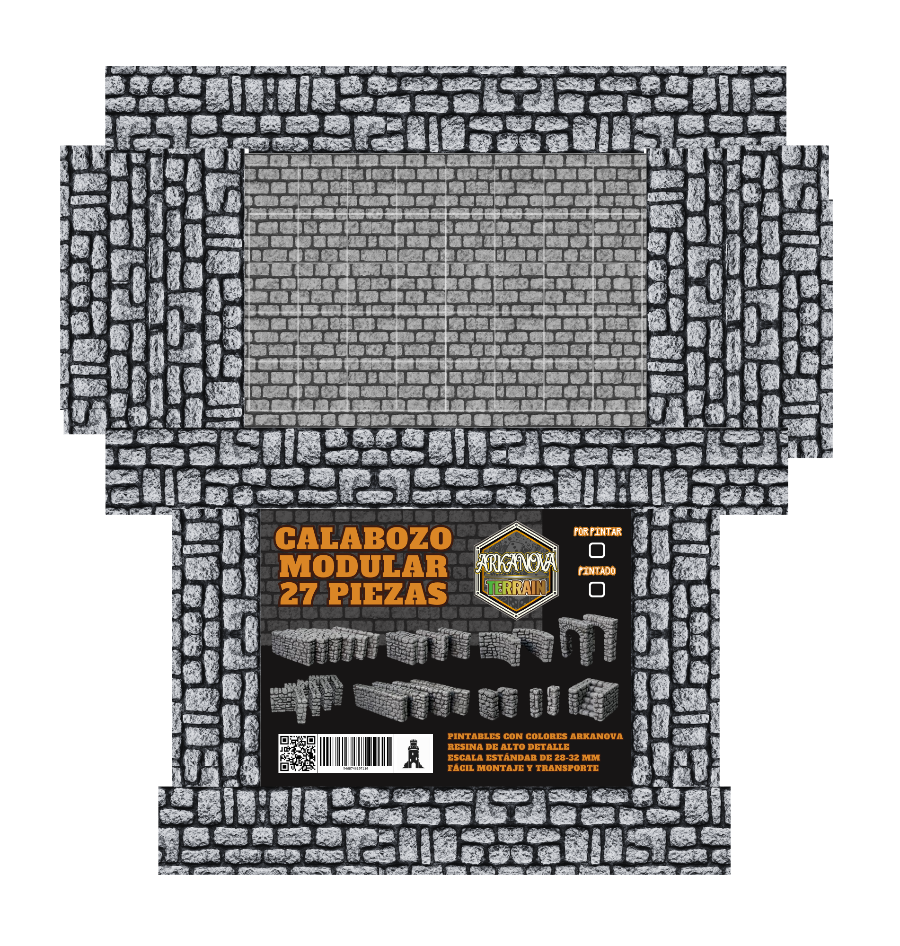 Calabozo Modular 27 Piezas
