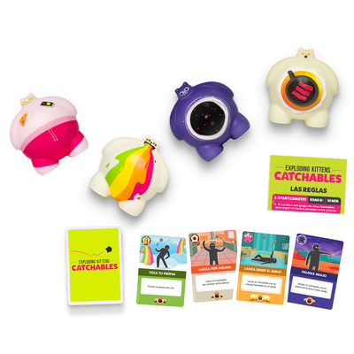 Exploding Kittens - Catchables Core Pack | Juegos de mesa para todas las edades en PiedraBruja Chile