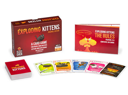 Exploding Kittens | Juegos de mesa para todas las edades en PiedraBruja Chile