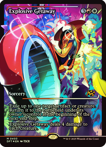 Explosive Getaway Foil