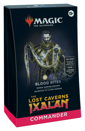 Magic The Gathering: The Lost Caverns of Ixalan -  Commander Blood Rites (ingles)