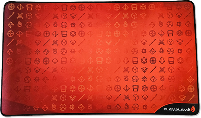 Playmat Flamalama (61x35) | Accesorios para juegos de cartas coleccionables en PiedraBruja Chile