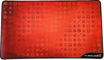 Playmat Flamalama (61x35) | Accesorios para juegos de cartas coleccionables en PiedraBruja Chile