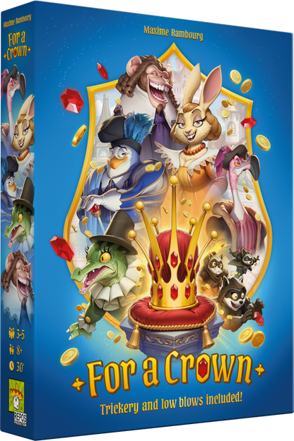 Caja del juego de mesa for a crown