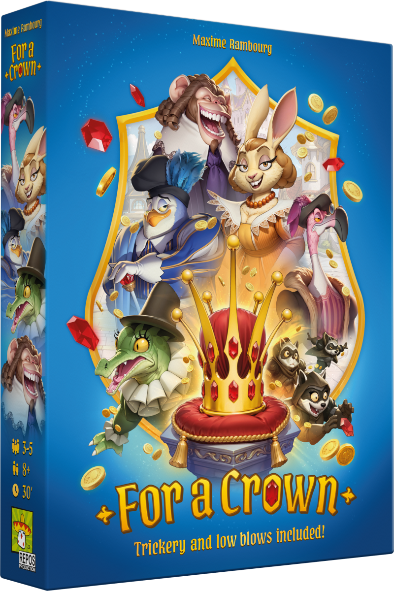 Caja del juego de mesa for a crown