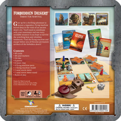 Forbidden Desert | Juegos de mesa para todas las edades en PiedraBruja Chile