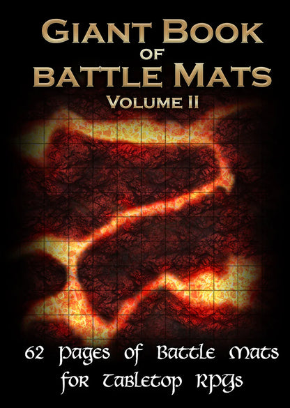 Giant Book of Battle Mats Vol 2 | Dungeons & Dragons y accesorios D&D en PiedraBruja Chile