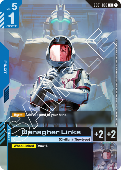 Torneo Gundam TCG: Launch Newtype Rising GD01