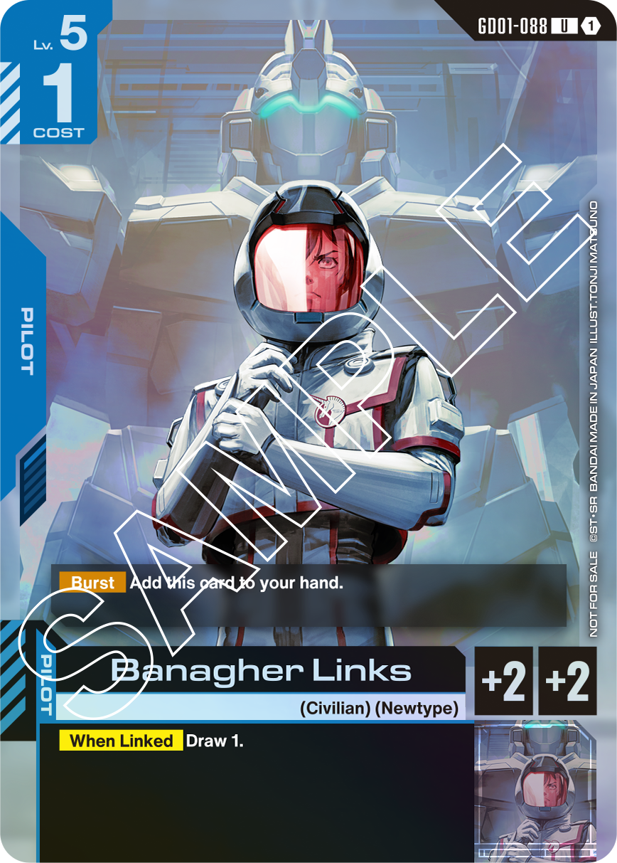 Torneo Gundam TCG: Launch Newtype Rising GD01