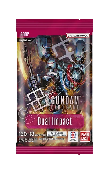 カードゲーム　ガンダムDUAL IMPACT GD-02 GD020新品3box Gundam TCG Dual Impact Booster GD02 | Piedra Bruja – PiedraBruja