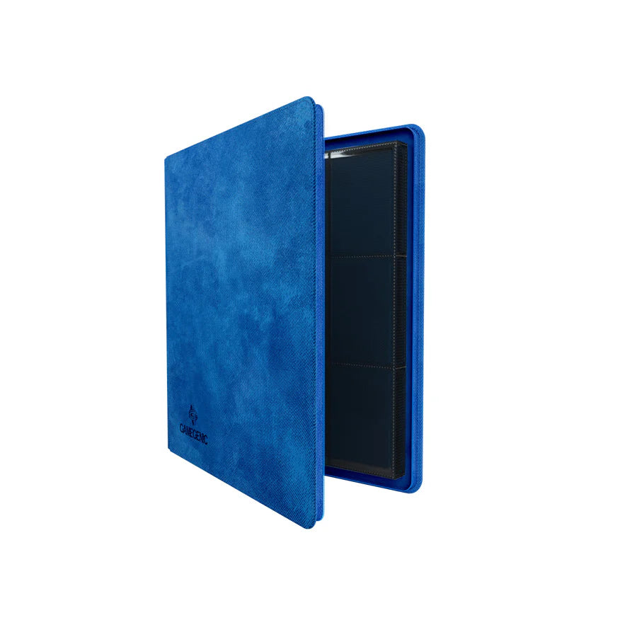 Carpeta Zip-Up Album 24-Pocket - Blue | Accesorios Gamegenic para TCG en PiedraBruja Chile