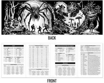 Shadowdark RPG - Game Master Screen | Dungeons & Dragons y accesorios D&D en PiedraBruja Chile
