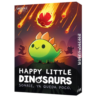 Caja del juego de mesa happy little dinosaurs