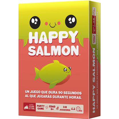 Caja del juego de mesa Happy Salmon