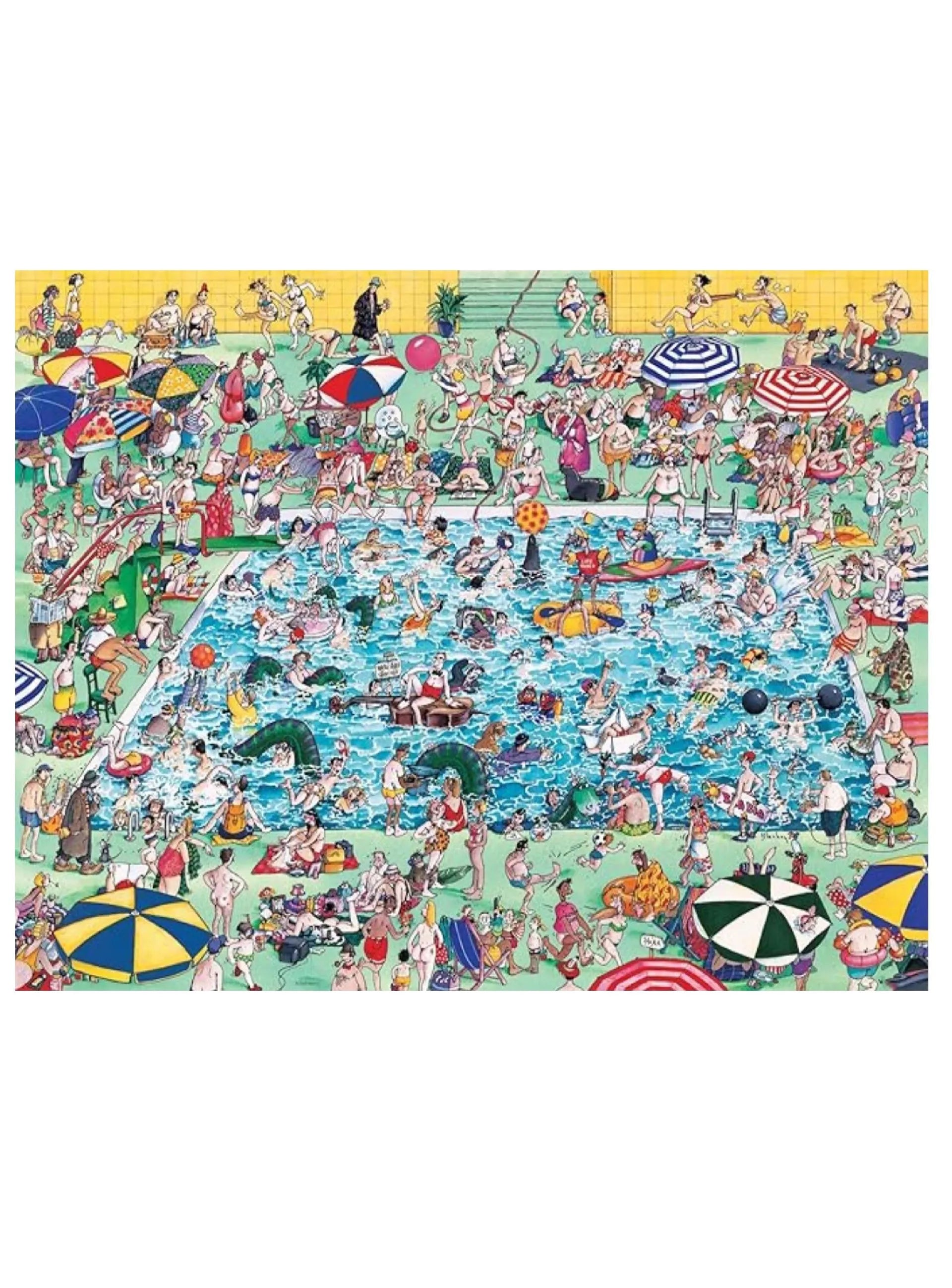 Puzzle 1000 Piezas - Cool Down! Cartoon Classics