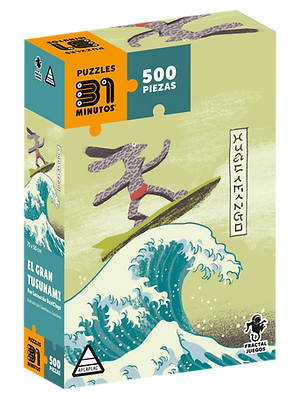 Puzzle 500 pcs - El Gran Tusunami