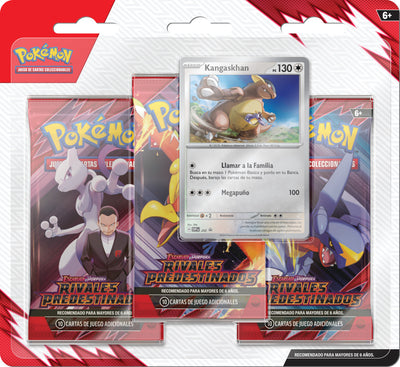 Scarlet & Violet Destined Rivals 3 Pack Blister | Pokémon TCG, sobres, cartas pokemon y coleccionables en PiedraBruja Chile