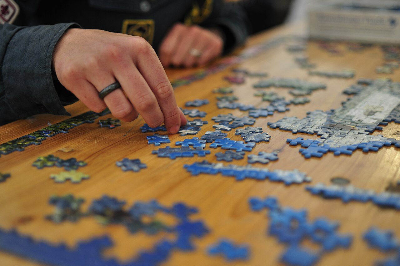 Tarde de Armado de Puzzles