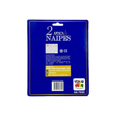Juego de 2 Naipes | Juegos de mesa para todas las edades en PiedraBruja Chile