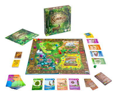Kurrüf - Aventura en la Selva Patagónica | Juegos de mesa para todas las edades en PiedraBruja Chile