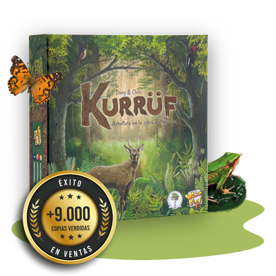 Kurrüf - Aventura en la Selva Patagónica | Juegos de mesa para todas las edades en PiedraBruja Chile