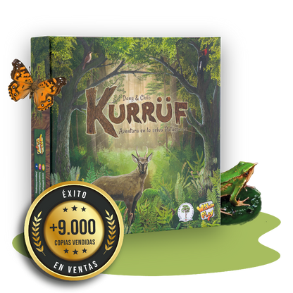 Kurrüf - Aventura en la Selva Patagónica | Juegos de mesa para todas las edades en PiedraBruja Chile