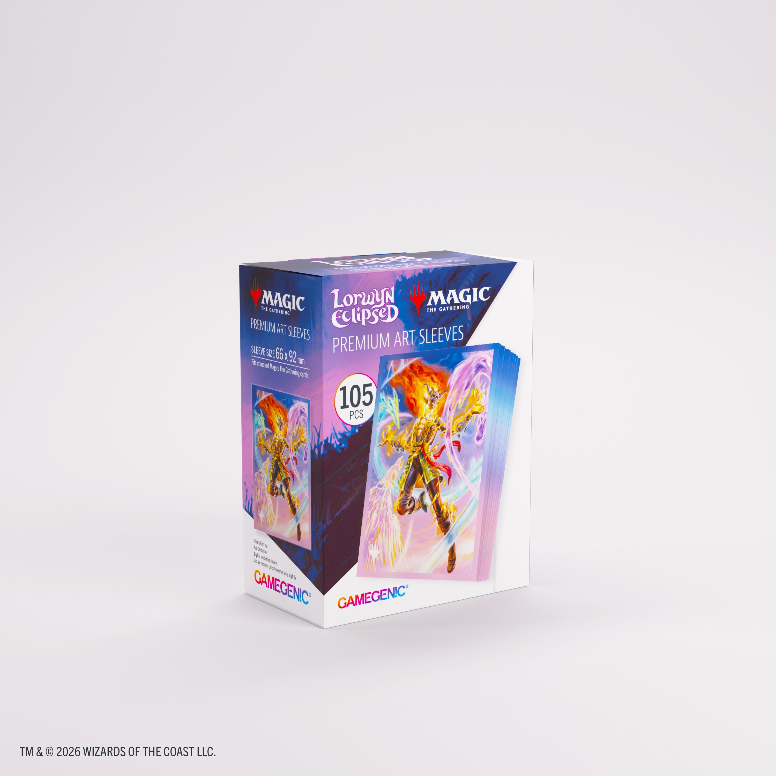 Lorwyn Eclipsed Premium Art Sleeves - Ashling, the Limitless