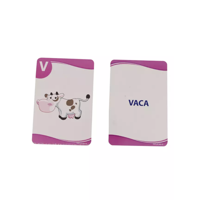 Lámina ABC c/Imagen 12x8cm (001) | Juegos y productos educativos en PiedraBruja Chile