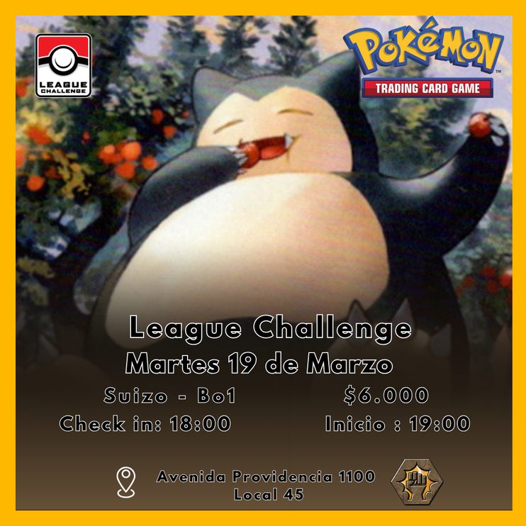 League Challenge Marzo - Pokémon TCG