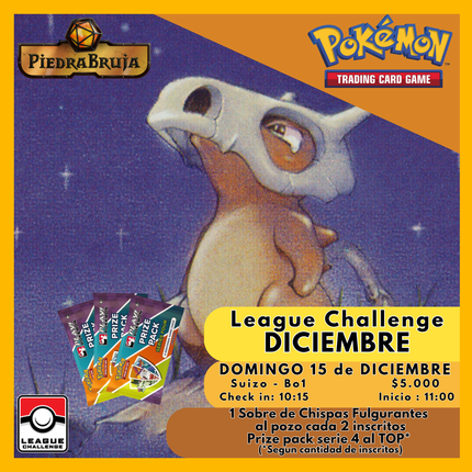 League Challenge Diciembre - Pokémon TCG