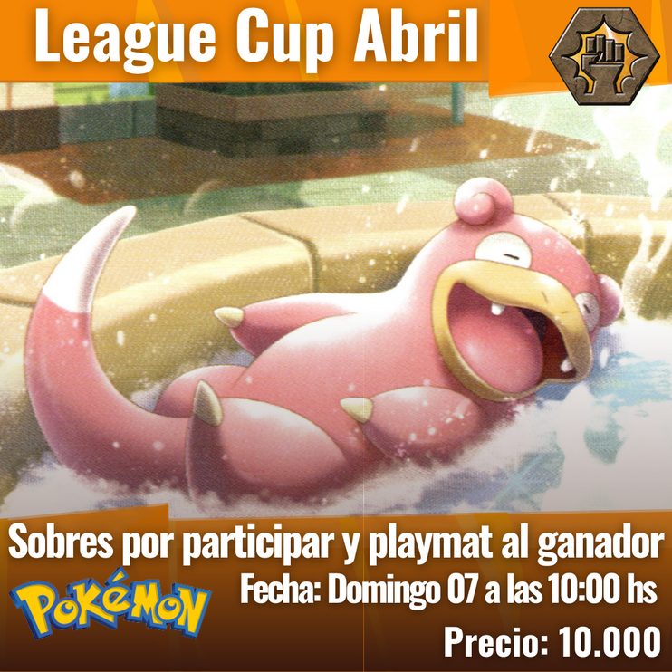 League Cup Abril- Pokémon TCG
