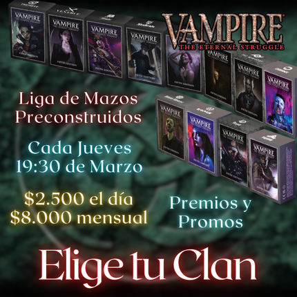 Liga VTES - Diciembre de Precon (mes completo)