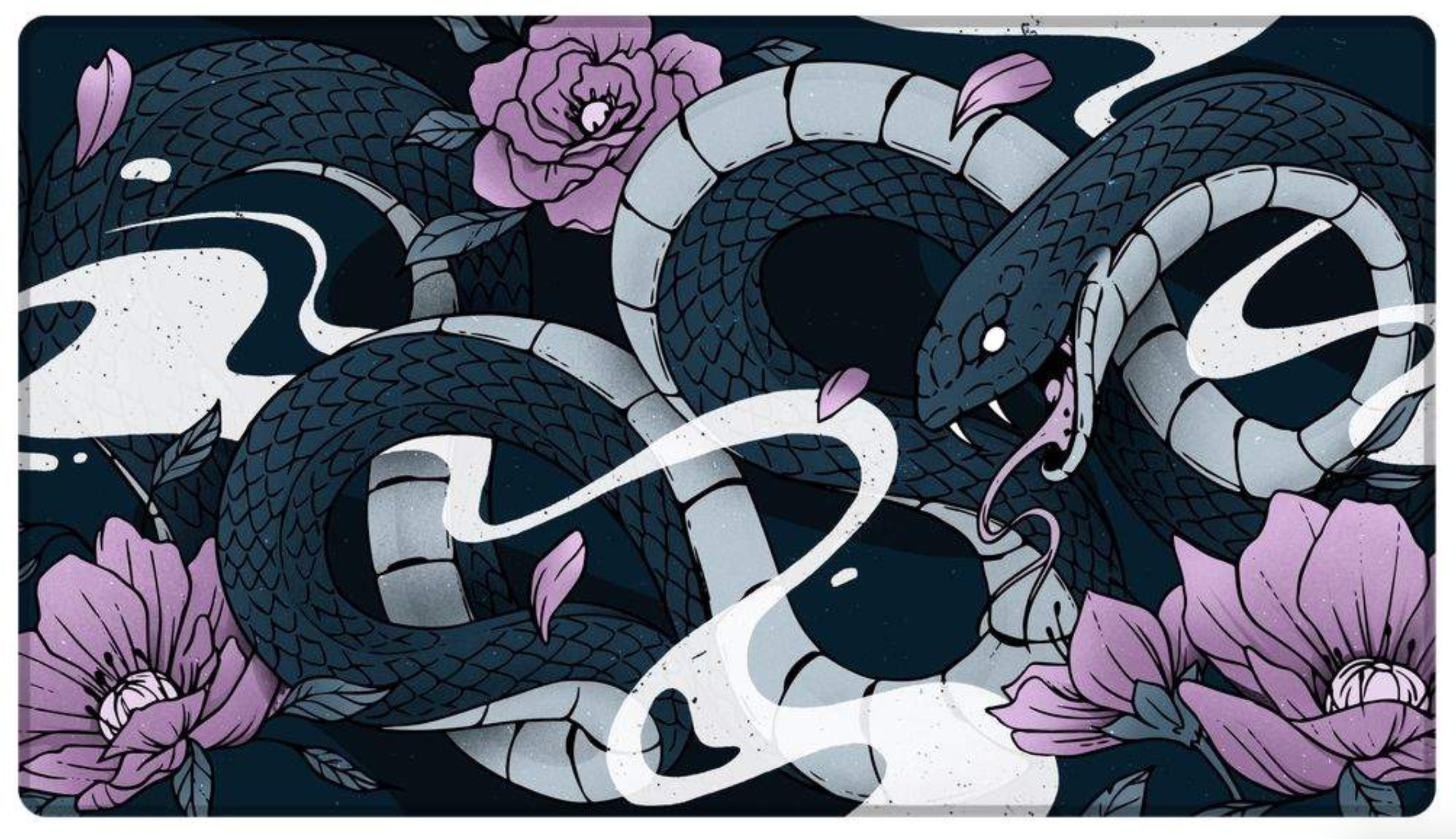 Playmat WINTER SNAKE - Arte por: @pigmodding