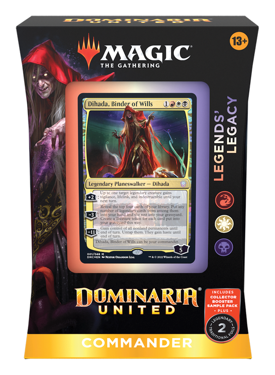 Magic The Gathering Commander - Dominaria United Legends Legacy (español)