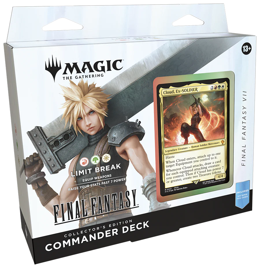 Final Fantasy - Limit Break Collector Commander Deck | Magic: The Gathering y accesorios TCG en PiedraBruja Chile
